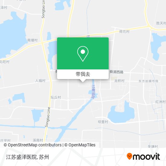江苏盛泽医院地图