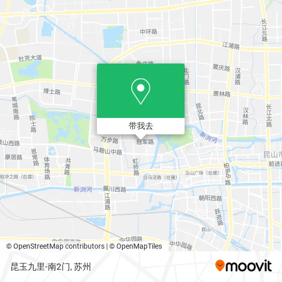 昆玉九里-南2门地图