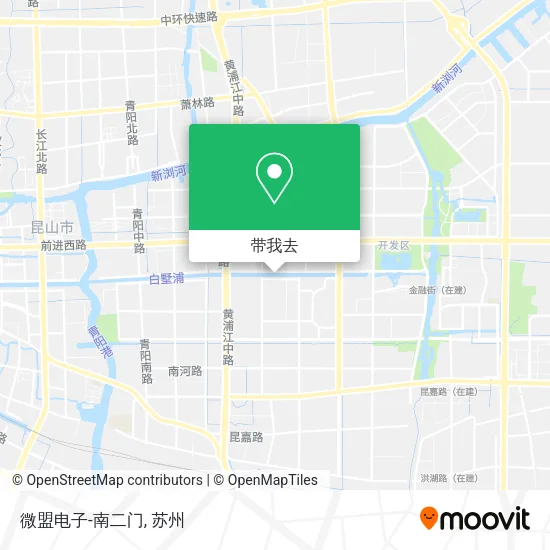 微盟电子-南二门地图