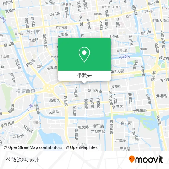 伦敦涂料地图