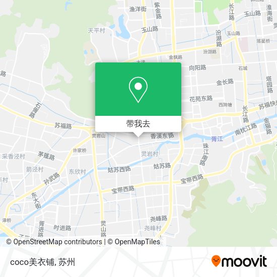 coco美衣铺地图
