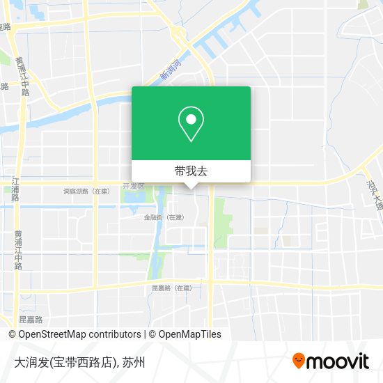 大润发(宝带西路店)地图