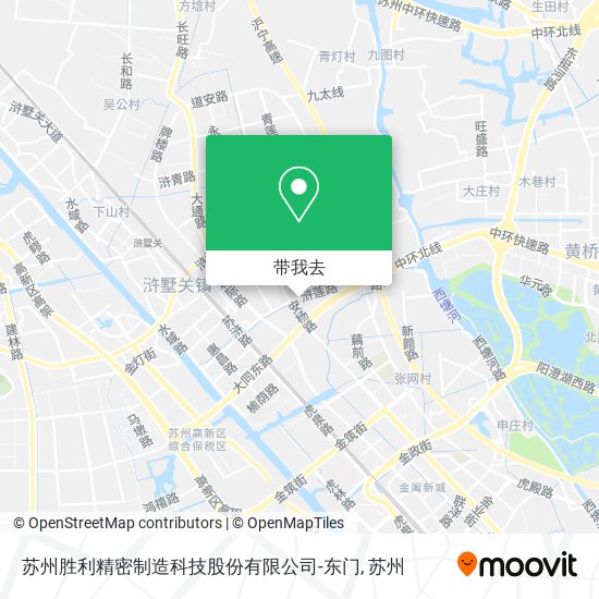 苏州胜利精密制造科技股份有限公司-东门地图