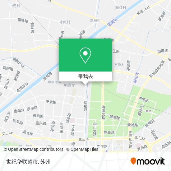 世纪华联超市地图