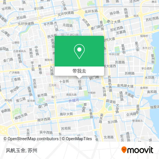 风帆玉舍地图