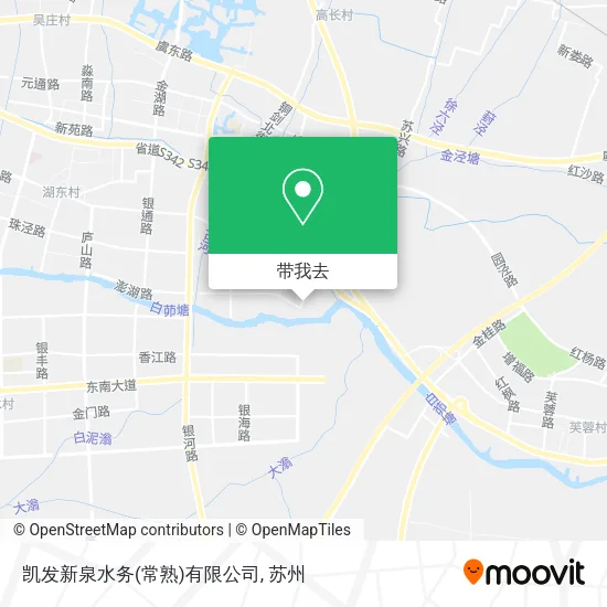 凯发新泉水务(常熟)有限公司地图