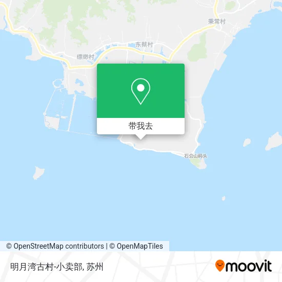 明月湾古村-小卖部地图