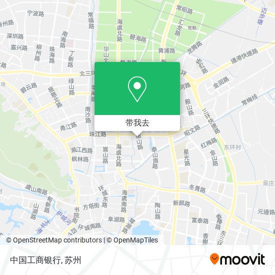 中国工商银行地图