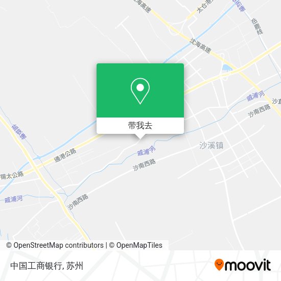 中国工商银行地图