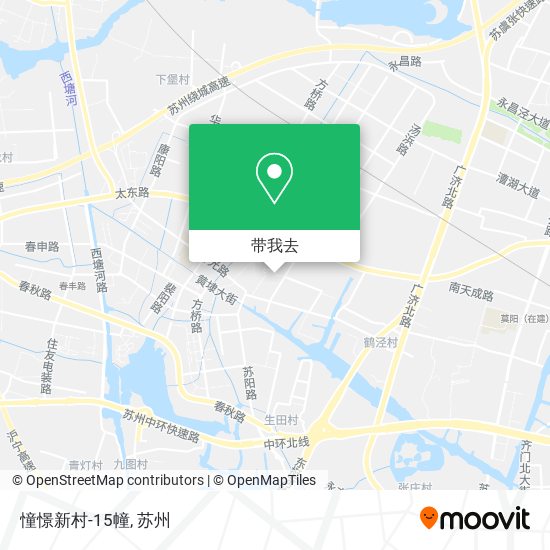 憧憬新村-15幢地图