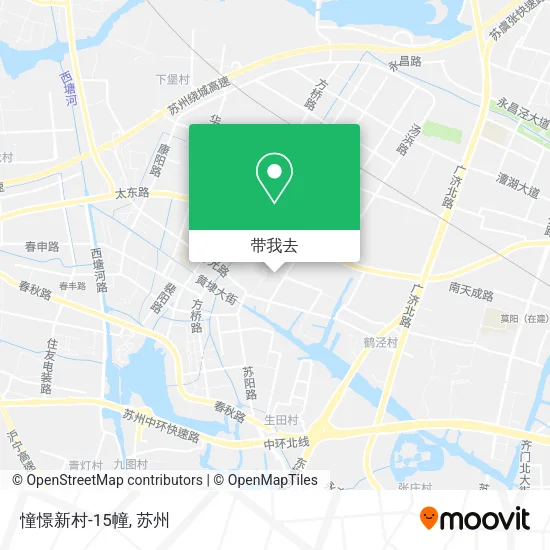 憧憬新村-15幢地图