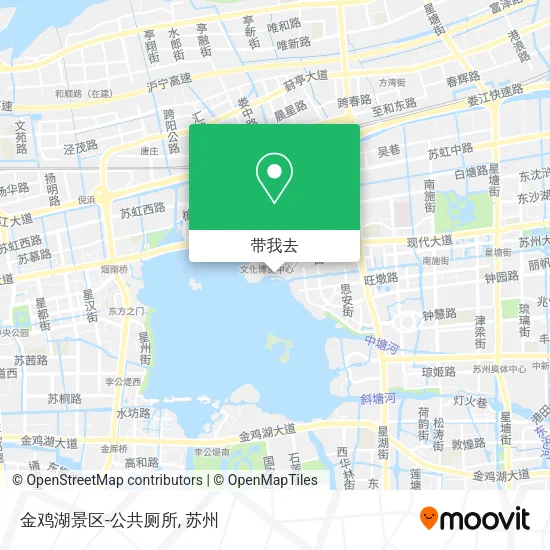 金鸡湖景区-公共厕所地图