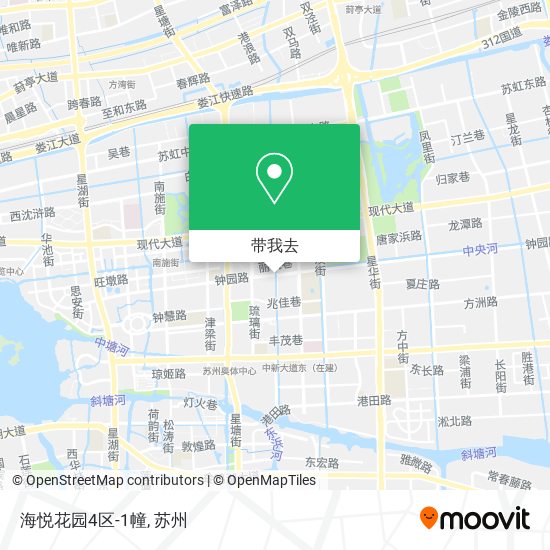 海悦花园4区-1幢地图