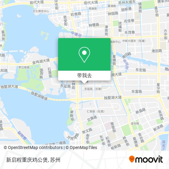 新启程重庆鸡公煲地图