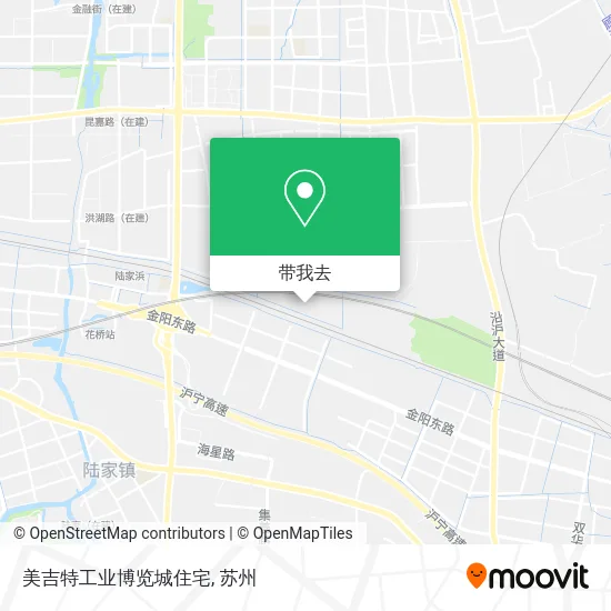 美吉特工业博览城住宅地图