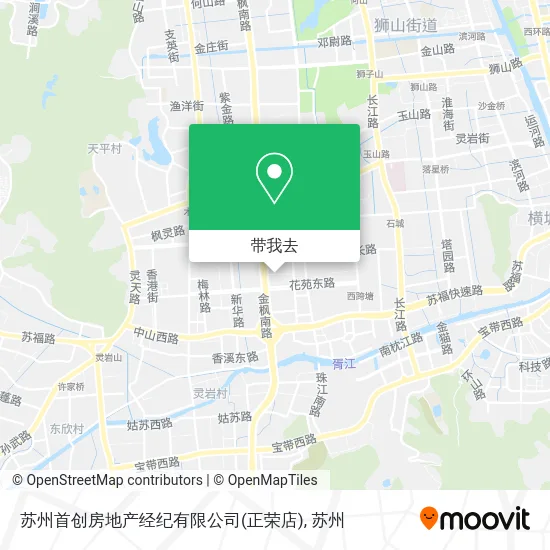 苏州首创房地产经纪有限公司(正荣店)地图