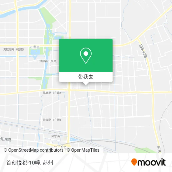 首创悦都-10幢地图
