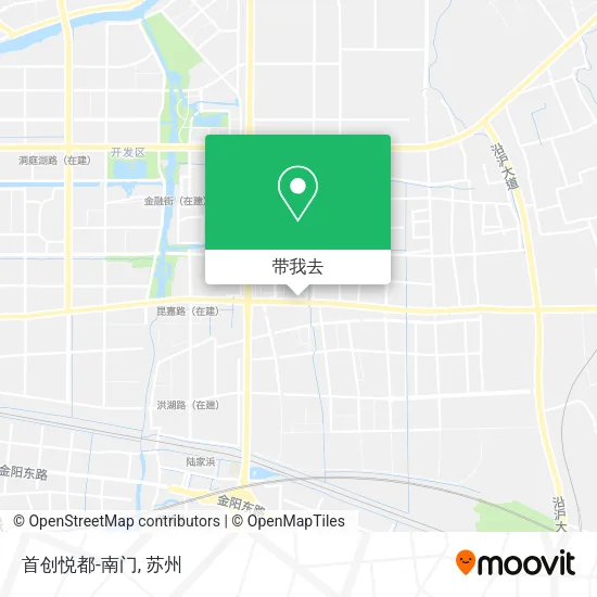 首创悦都-南门地图