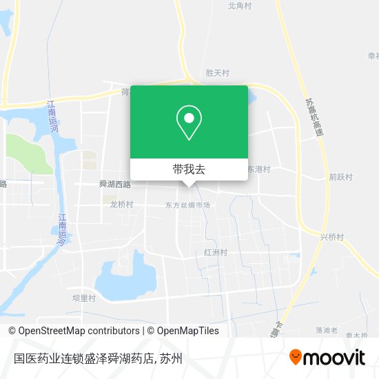国医药业连锁盛泽舜湖药店地图