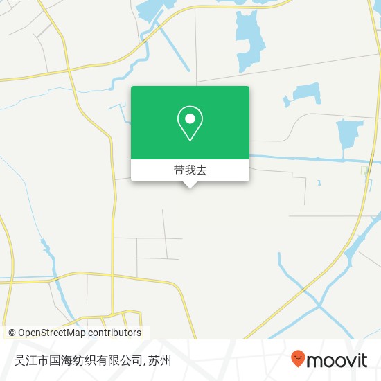 吴江市国海纺织有限公司地图