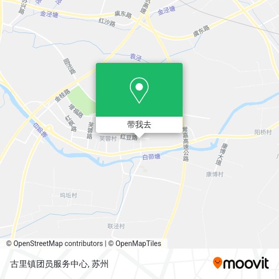 古里镇团员服务中心地图