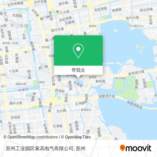 苏州工业园区索高电气有限公司地图