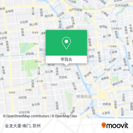 金龙大厦-南门地图
