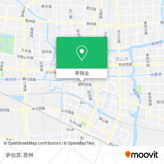 萨拉苏地图