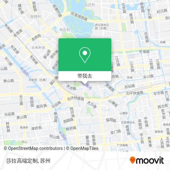 莎拉高端定制地图