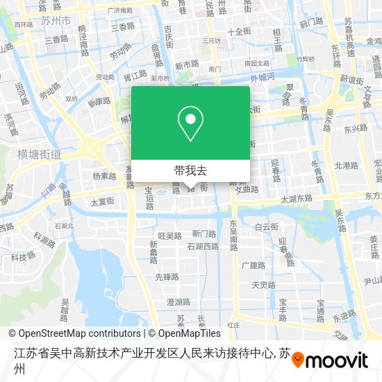江苏省吴中高新技术产业开发区人民来访接待中心地图