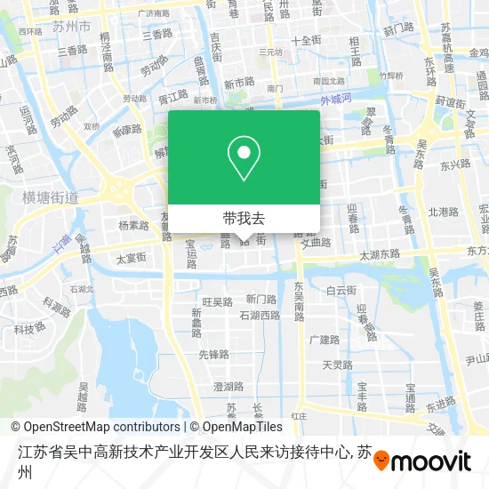 江苏省吴中高新技术产业开发区人民来访接待中心地图