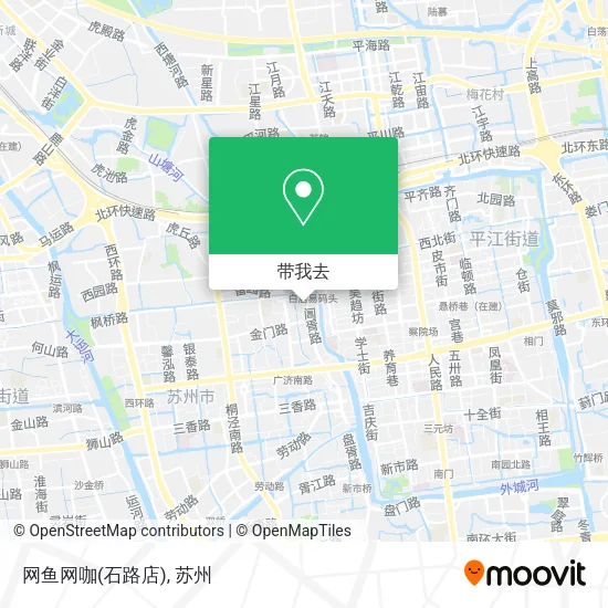 网鱼网咖(石路店)地图