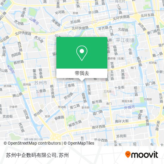 苏州中企数码有限公司地图