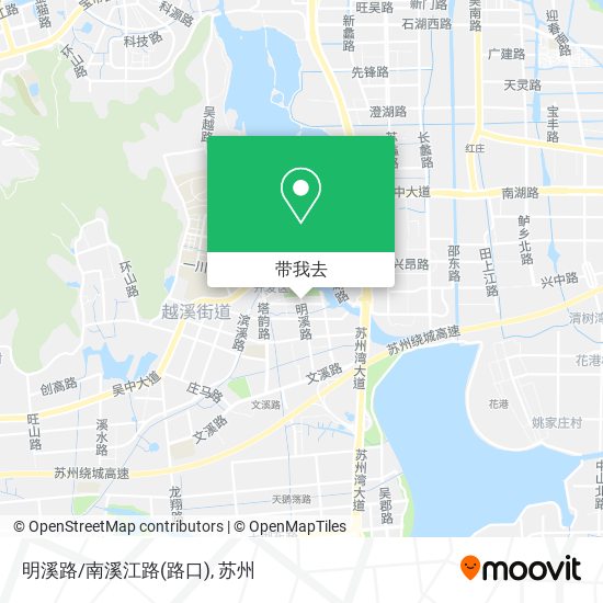 明溪路/南溪江路(路口)地图