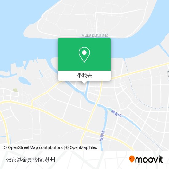 张家港金典旅馆地图