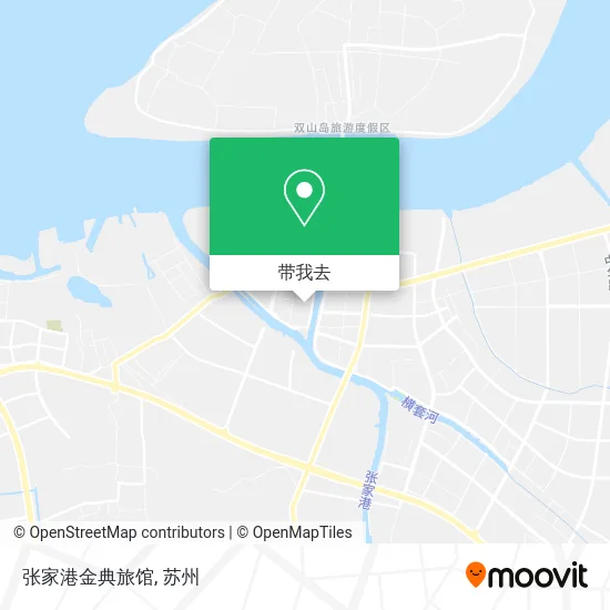 张家港金典旅馆地图