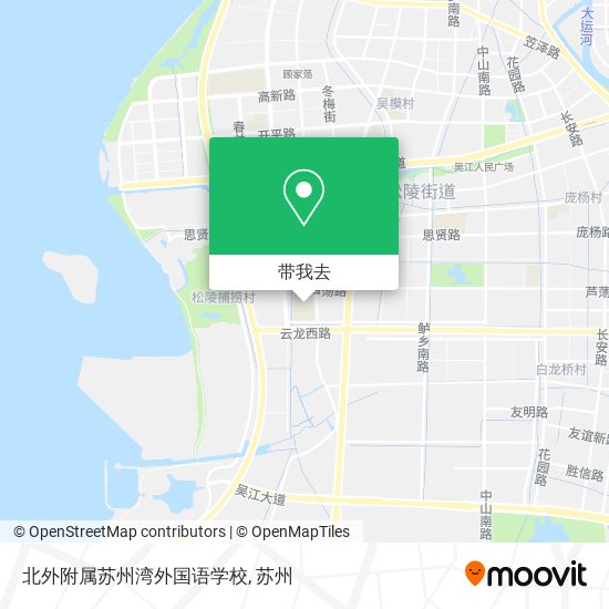 北外附属苏州湾外国语学校地图