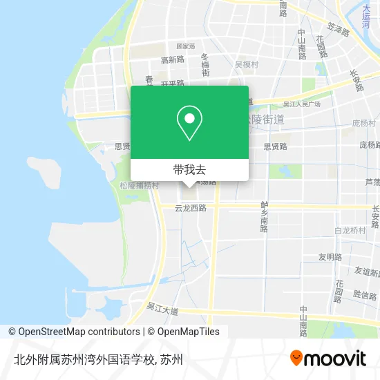 北外附属苏州湾外国语学校地图