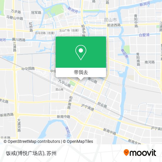饭戒(博悦广场店)地图