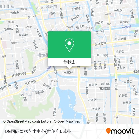 DG国际绘绣艺术中心(世茂店)地图