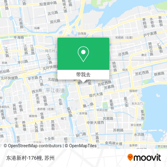 东港新村-176幢地图