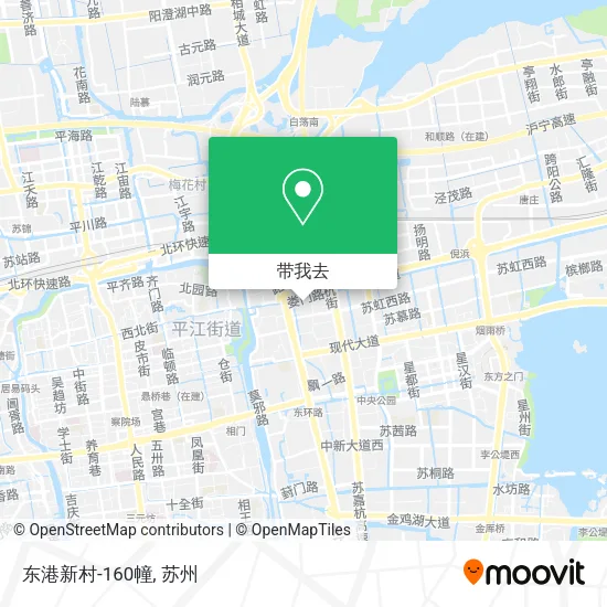 东港新村-160幢地图