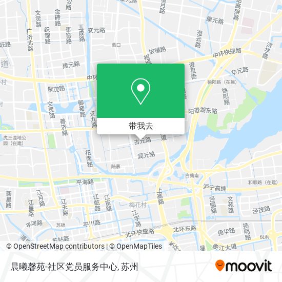 晨曦馨苑-社区党员服务中心地图