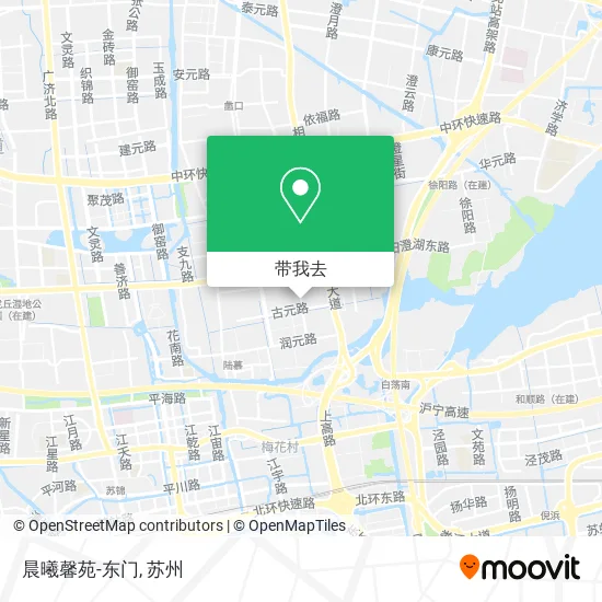 晨曦馨苑-东门地图