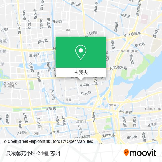 晨曦馨苑小区-24幢地图