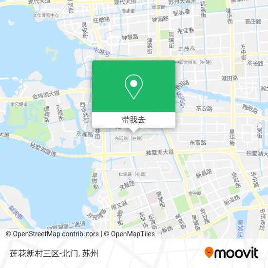 莲花新村三区-北门地图