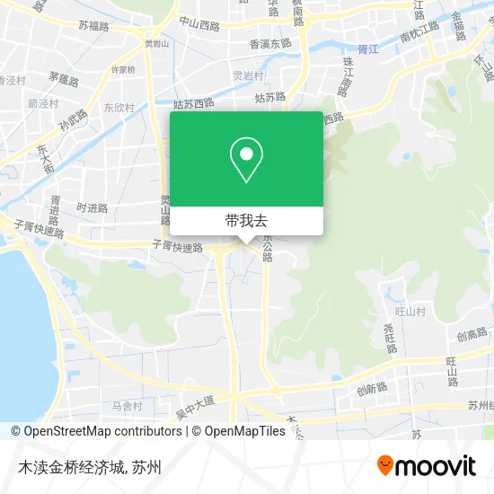 木渎金桥经济城地图