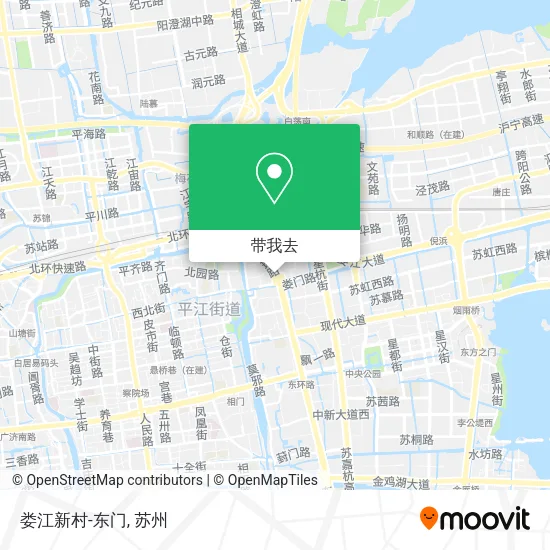 娄江新村-东门地图