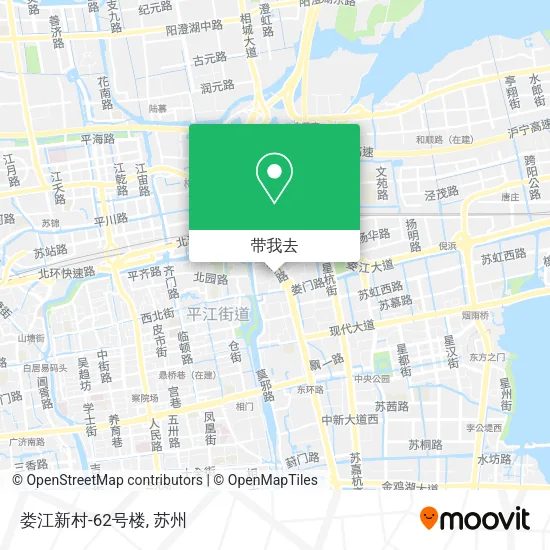 娄江新村-62号楼地图
