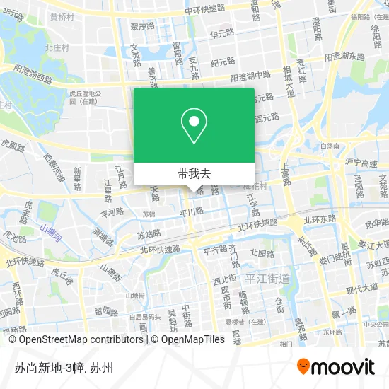 苏尚新地-3幢地图